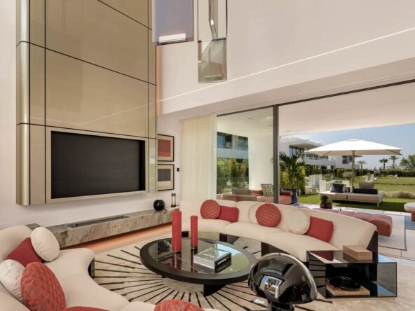 Exclusive Residence Near Puente Romano – Golden Mile Luxury - TV Lounge - SK0113