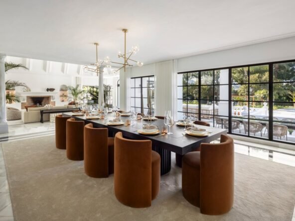 Majestic Andalusian Palace in Marbella – A Timeless Masterpiece - Dining Room - SK0086