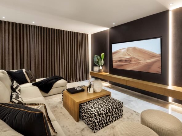 Majestic Andalusian Palace in Marbella – A Timeless Masterpiece - TV Room - SK0086